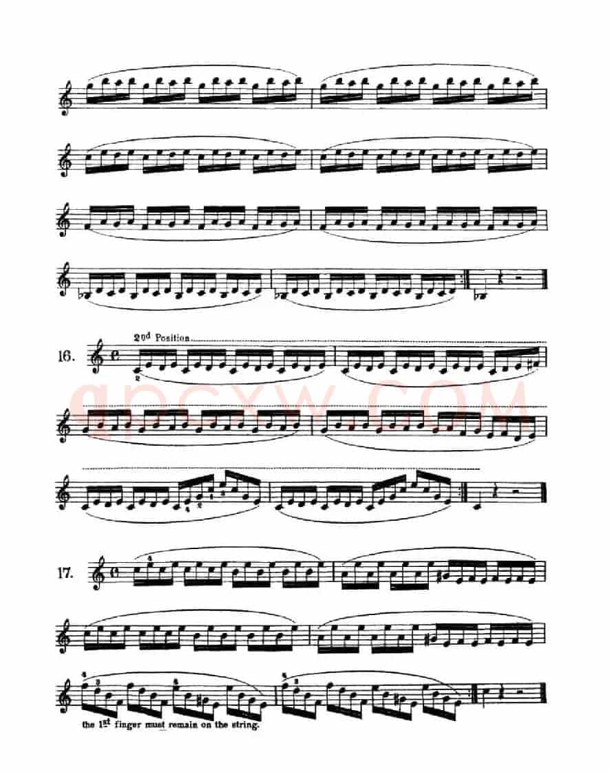 School of Mechanism,Op.74（小提琴技巧 作品.74）