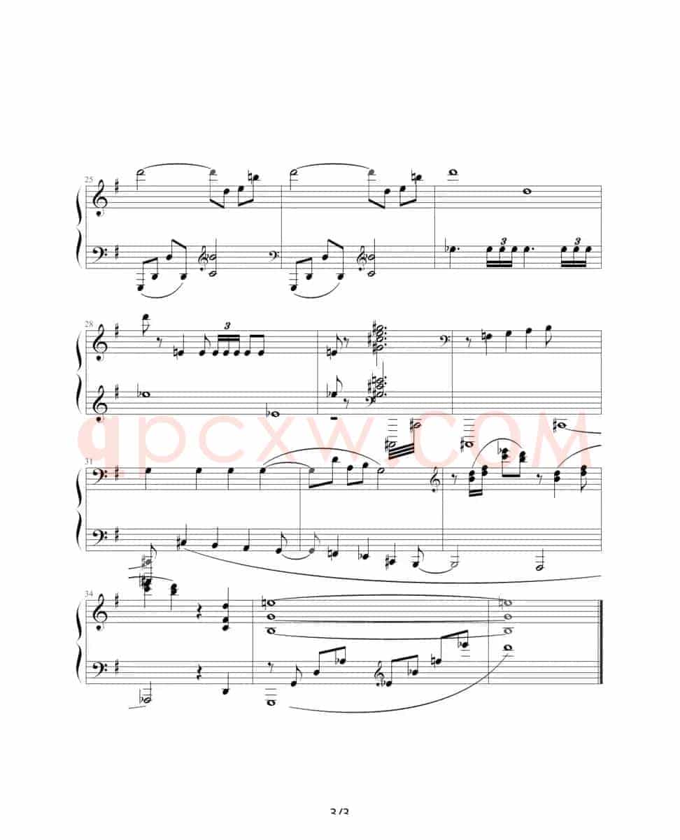 肖斯塔科维奇—前奏曲（3）：G大调