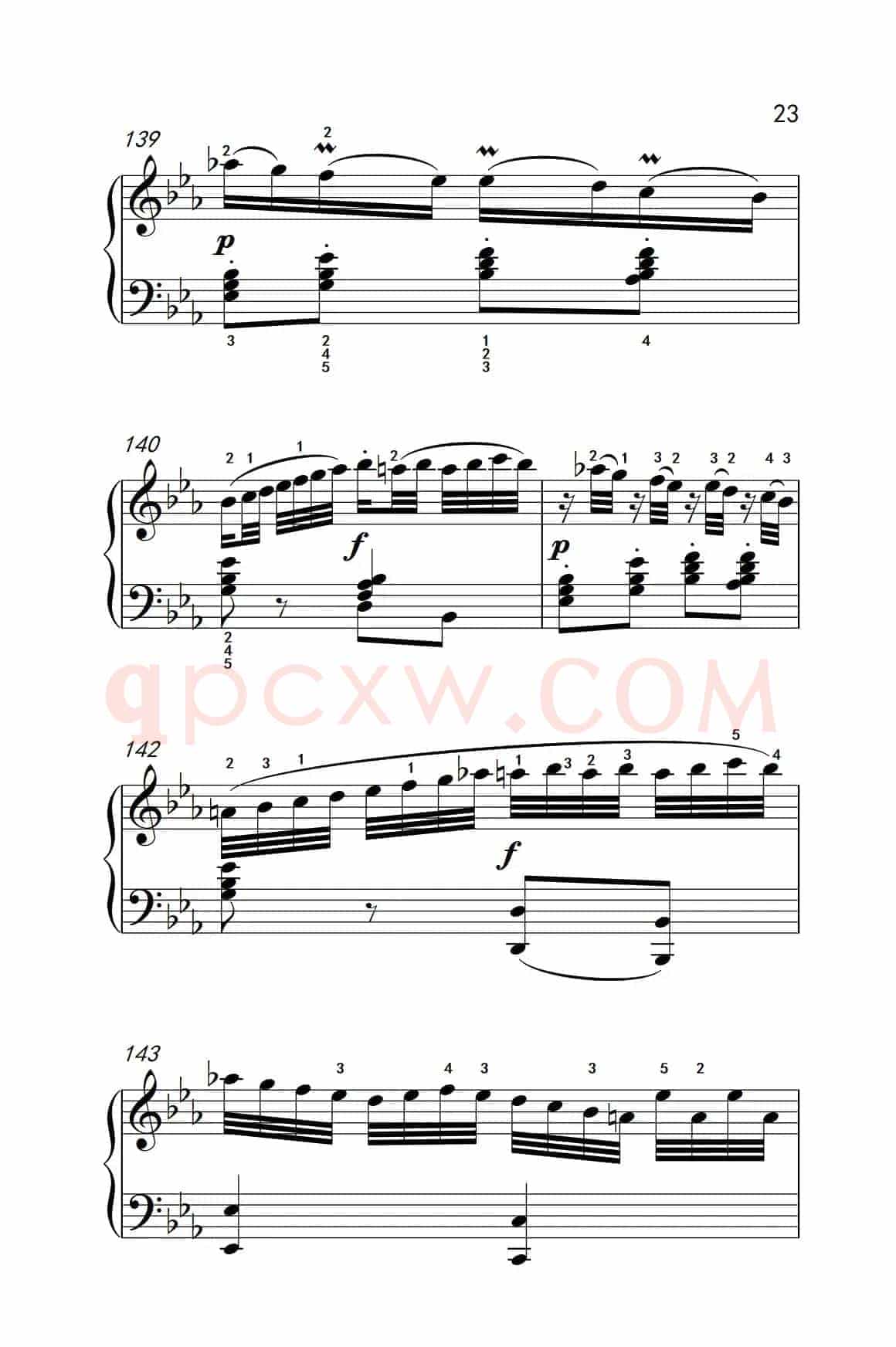 奏鸣曲 Opus 7 第四乐章（贝多芬奏鸣曲集 2）