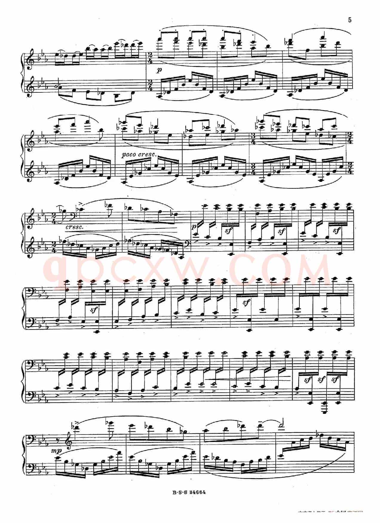 Five Concert Etudes