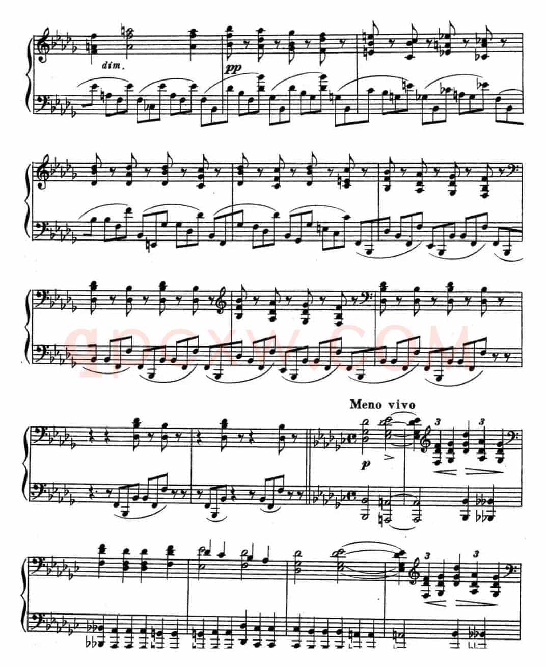 斯克里亚宾 钢琴练习曲 Op.8 No.7 Alexander Scriabin Etudes