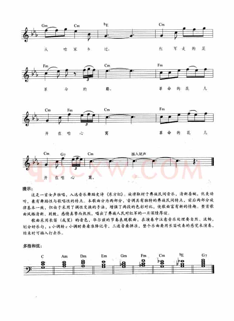情深谊长（带歌词、提示版）