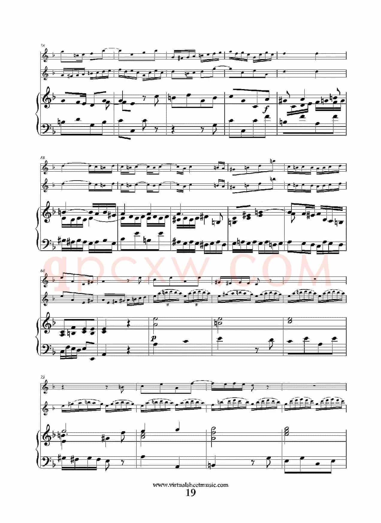 Concerto in D minor（双簧管+小提琴+钢琴伴奏）