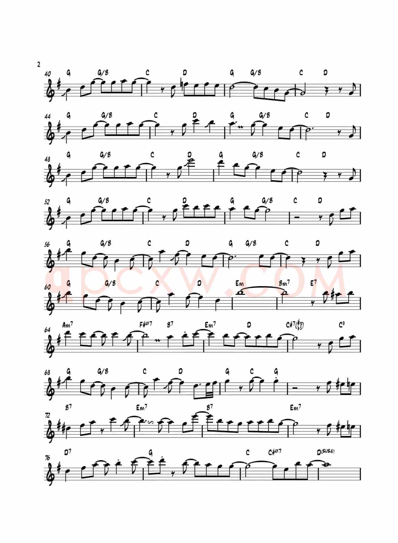 Fiesta Loca（中音萨克斯）