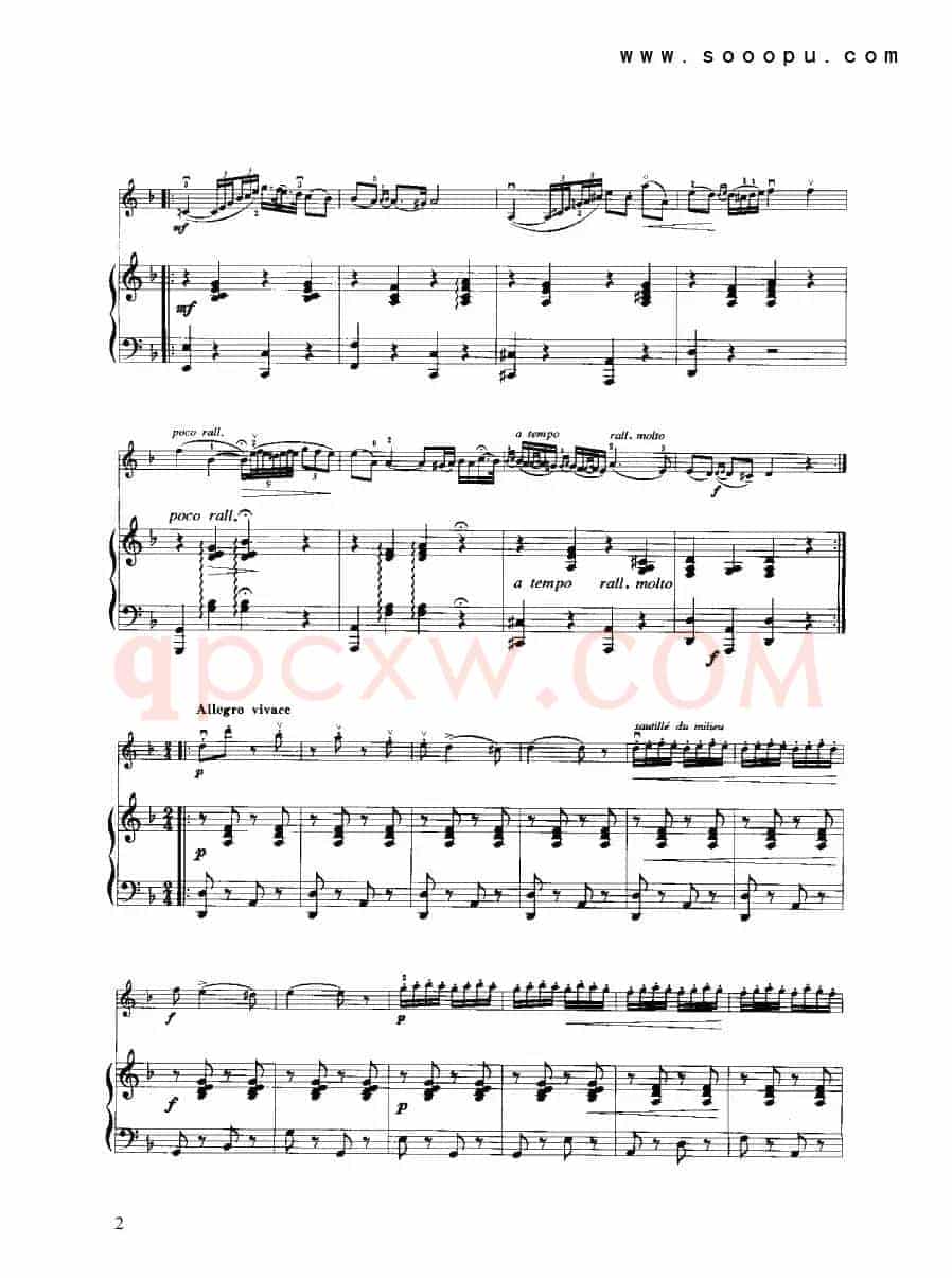 查尔达什舞曲（小提琴+钢琴伴奏）