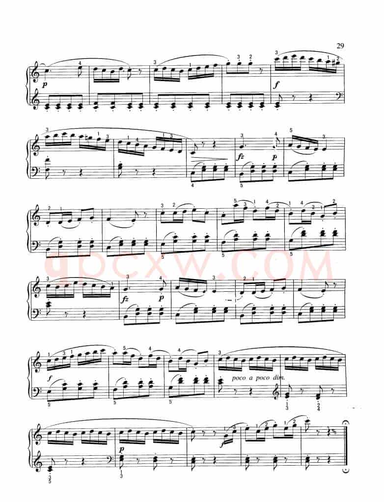 小奏鸣曲（Sonatine,op.36-3）