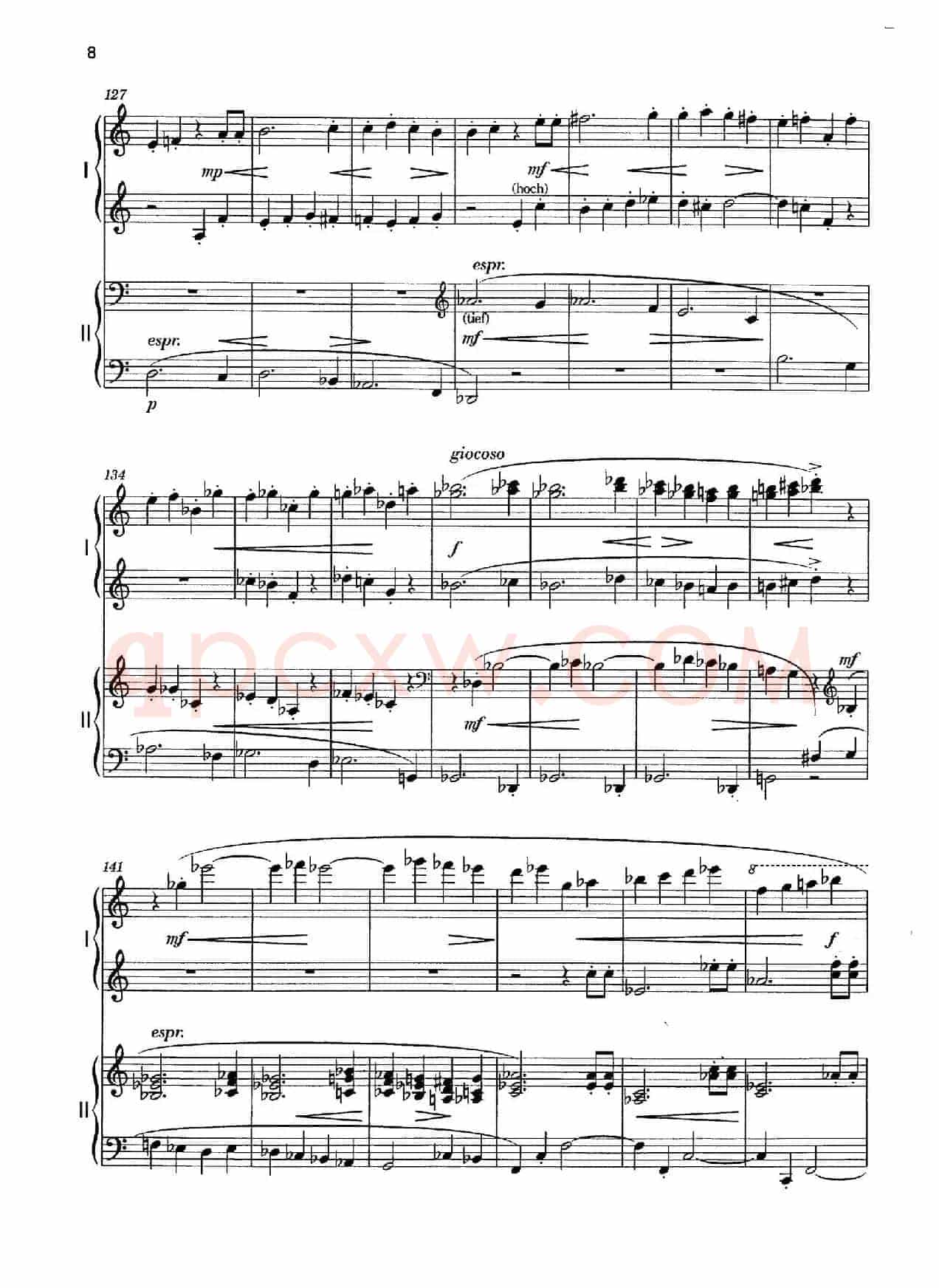 Vier Bagatellen Op.70(4首小品·Ⅰ·四手联弹)