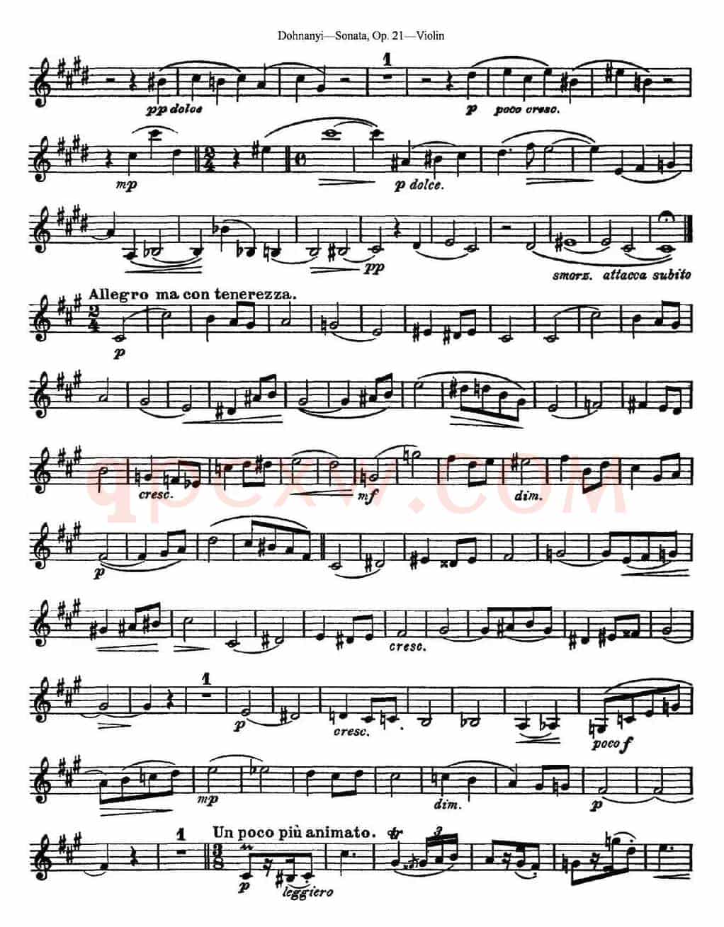 Dohnanyi Sonata Op.21