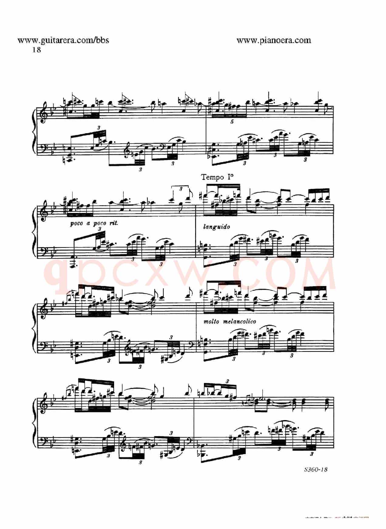 Fourth Piano Sonata S.360(第四钢琴奏鸣曲)