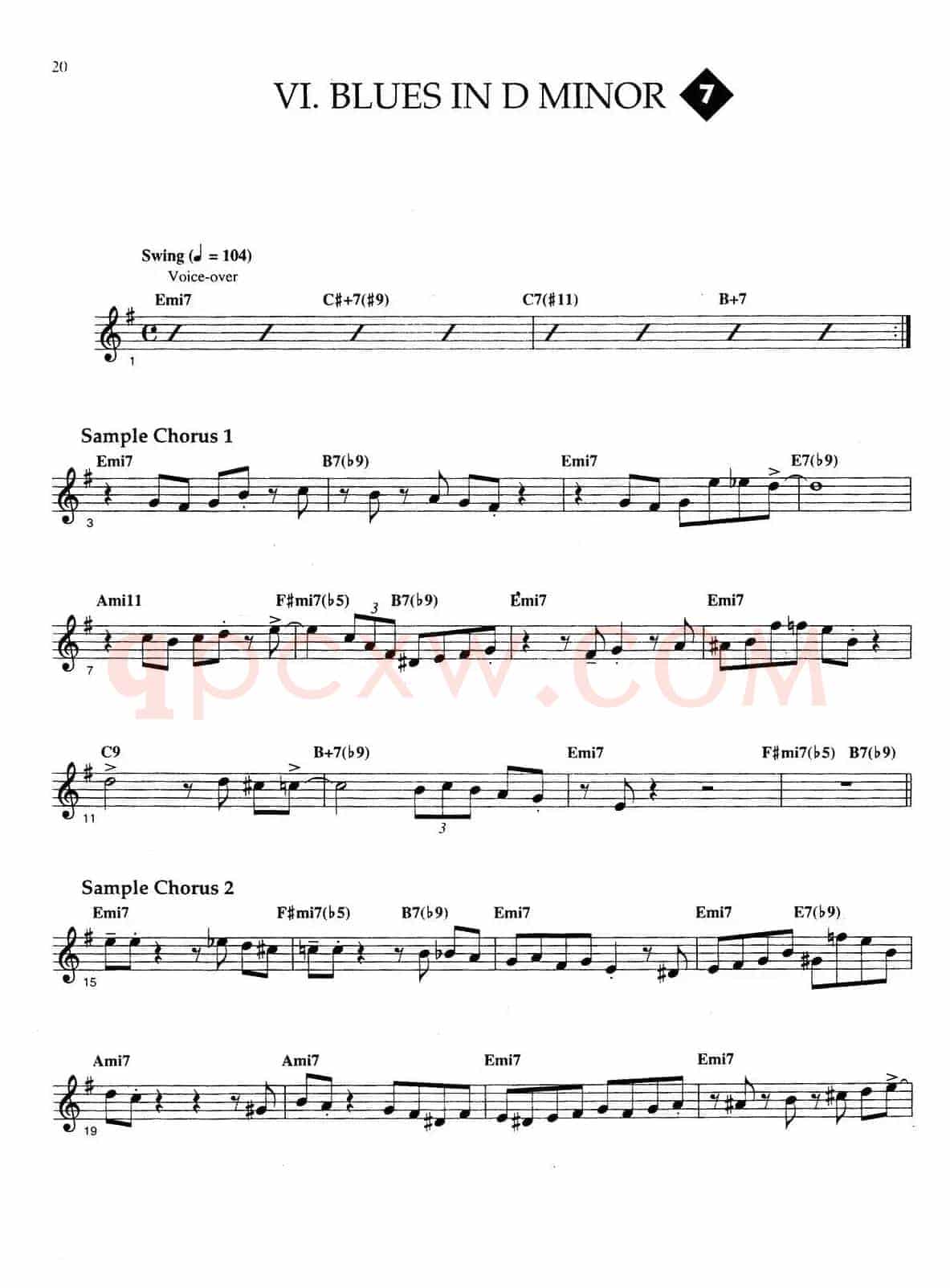 Jazz Patterns For Improvisation Bb - Frank Mantooth（7）