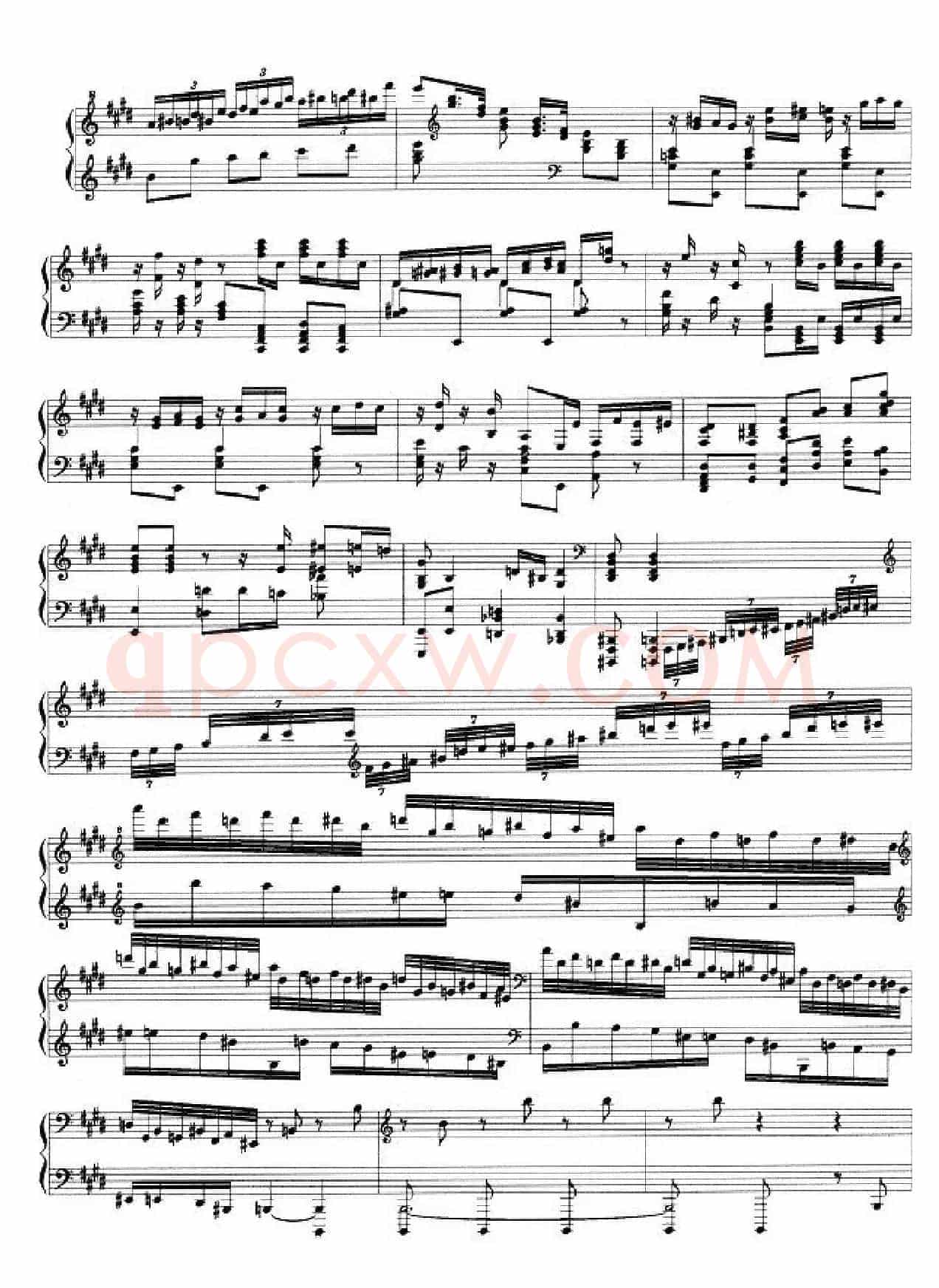 Carmen Variations 12 Pieces(12首卡门主题变奏曲·7—8)