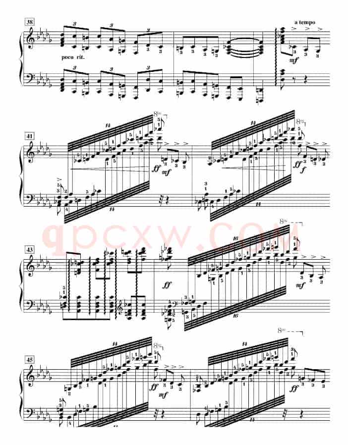 降B小调第一钢琴协奏曲(柴科夫斯基作曲版)