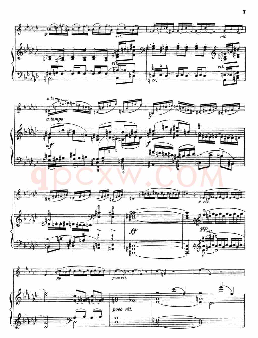 Etude melodique（小提琴+钢琴伴奏）