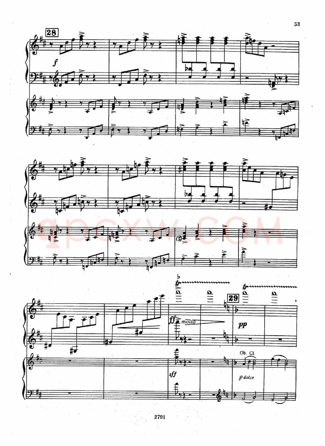 Piano Concerto No.3 in D major, Youth Op.50 - 2 pianos(D大调第三钢琴协奏曲“为青少年而作”Op.50·双钢琴)