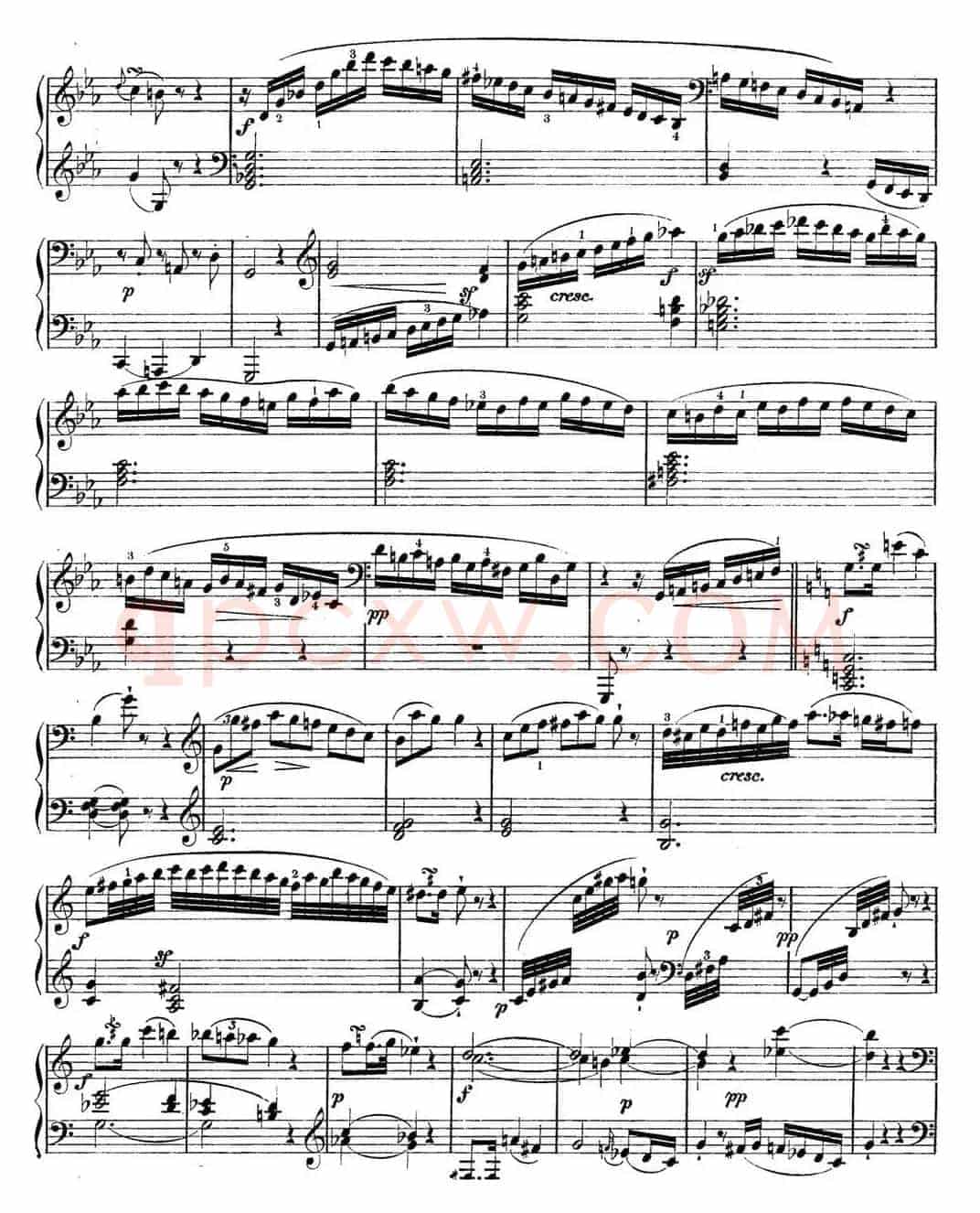 海顿 钢琴奏鸣曲 Hob XVI 48 in C major