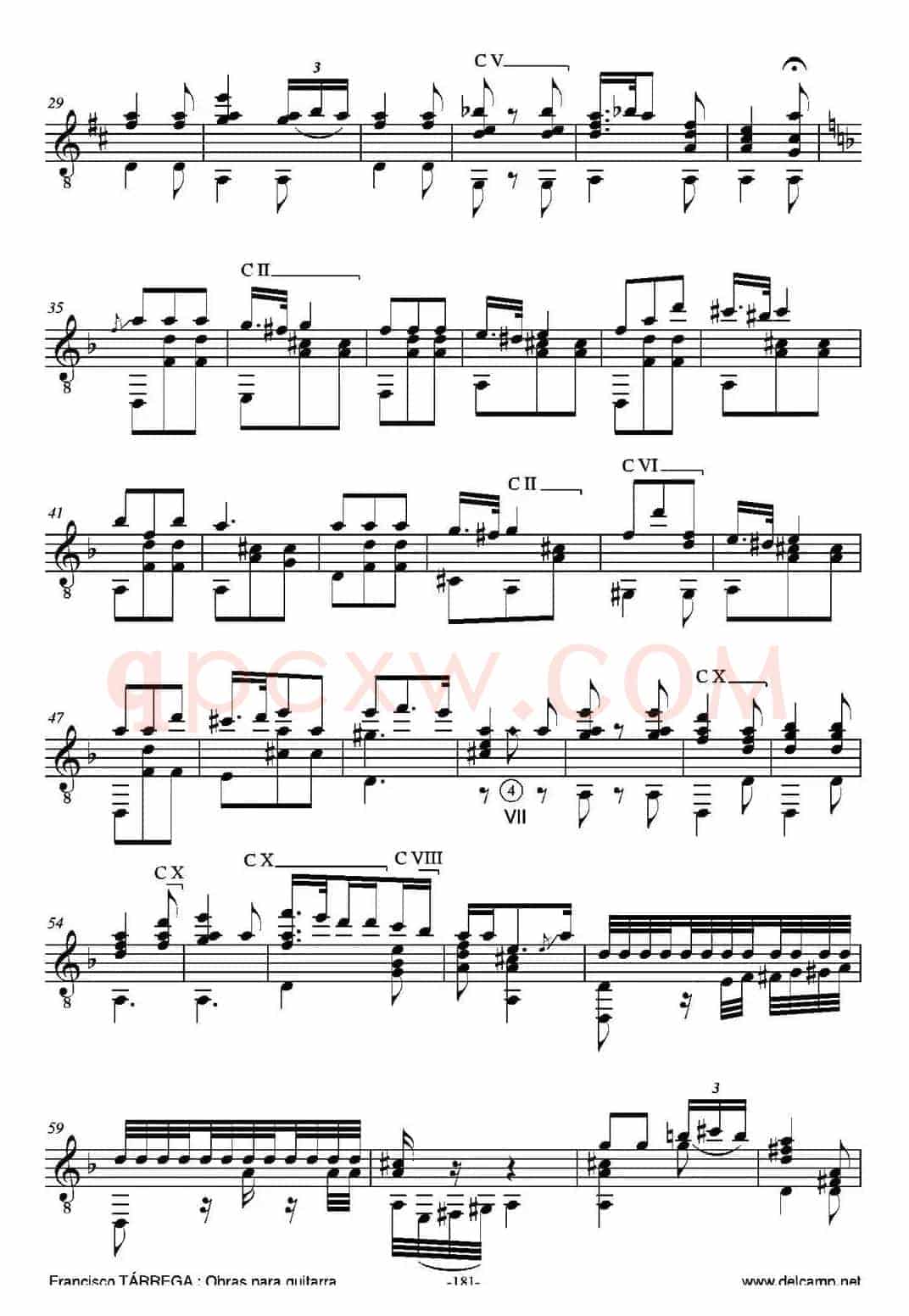 FANTASIA(Sobre motivos de la Zarzuela Marina de Juan Emilio Arrieta)（古典吉他）