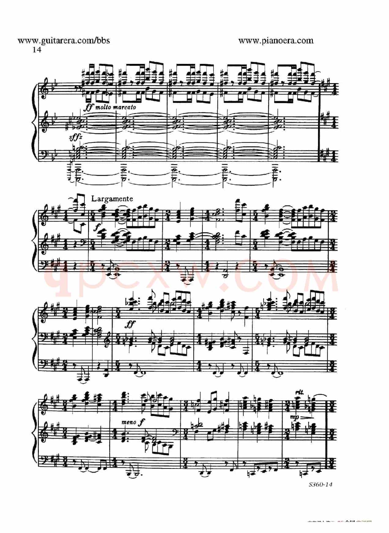 Fourth Piano Sonata S.360(第四钢琴奏鸣曲)