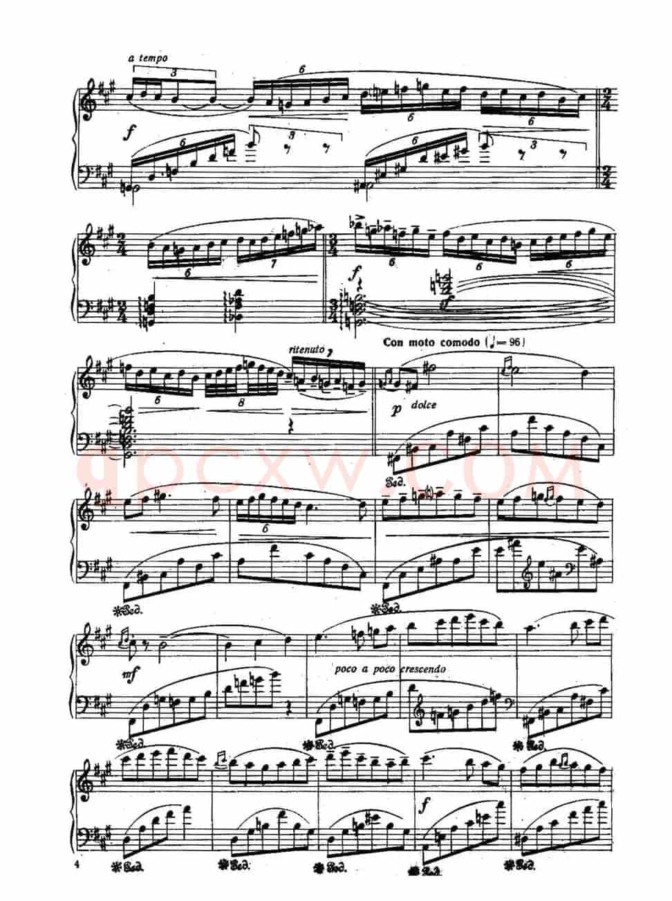 Six Préludes Exotiques Op·17（6首特色前奏曲·1）