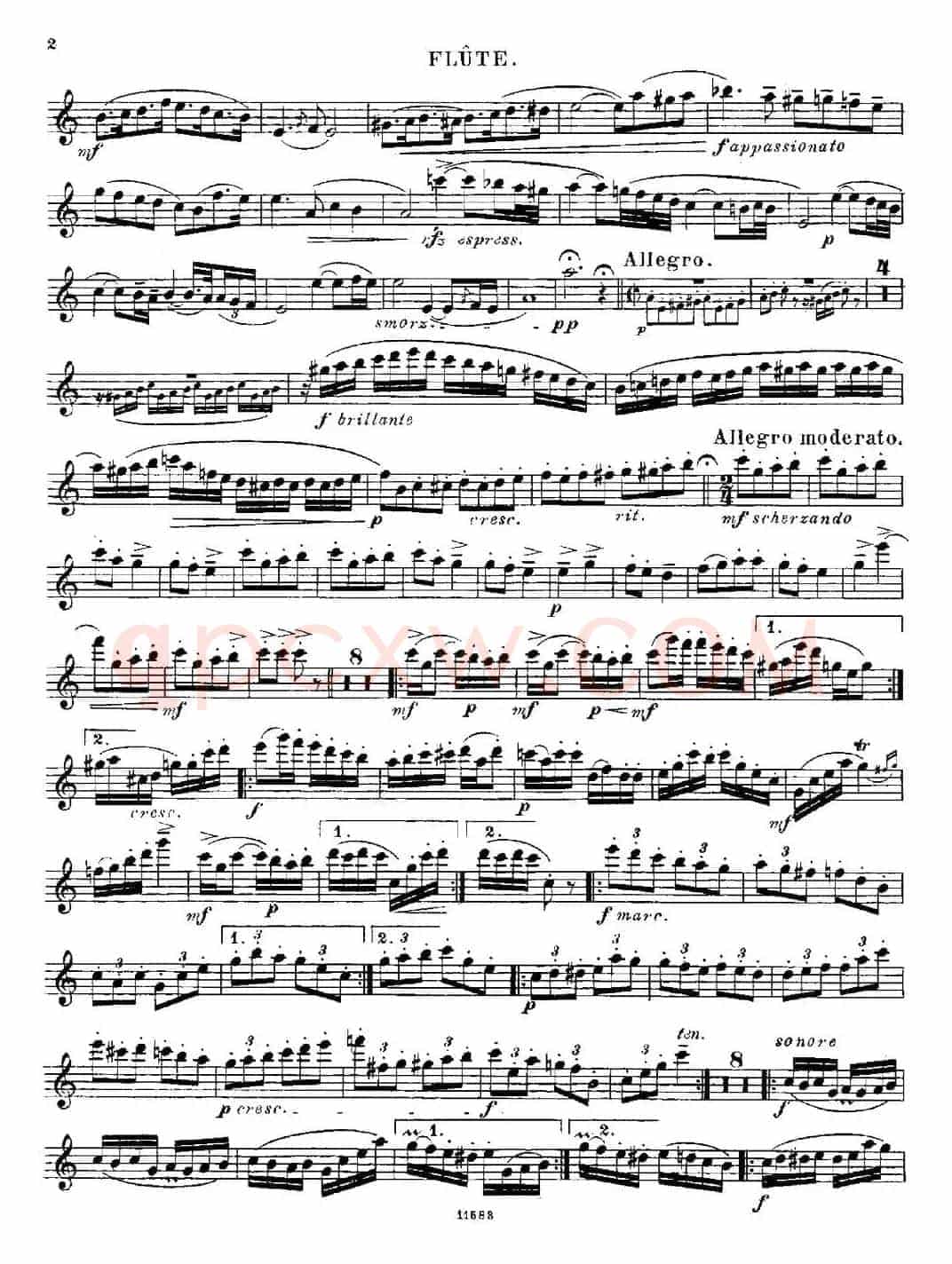 Fantaisies nationales. Hongrois.（Op.59 No.6）