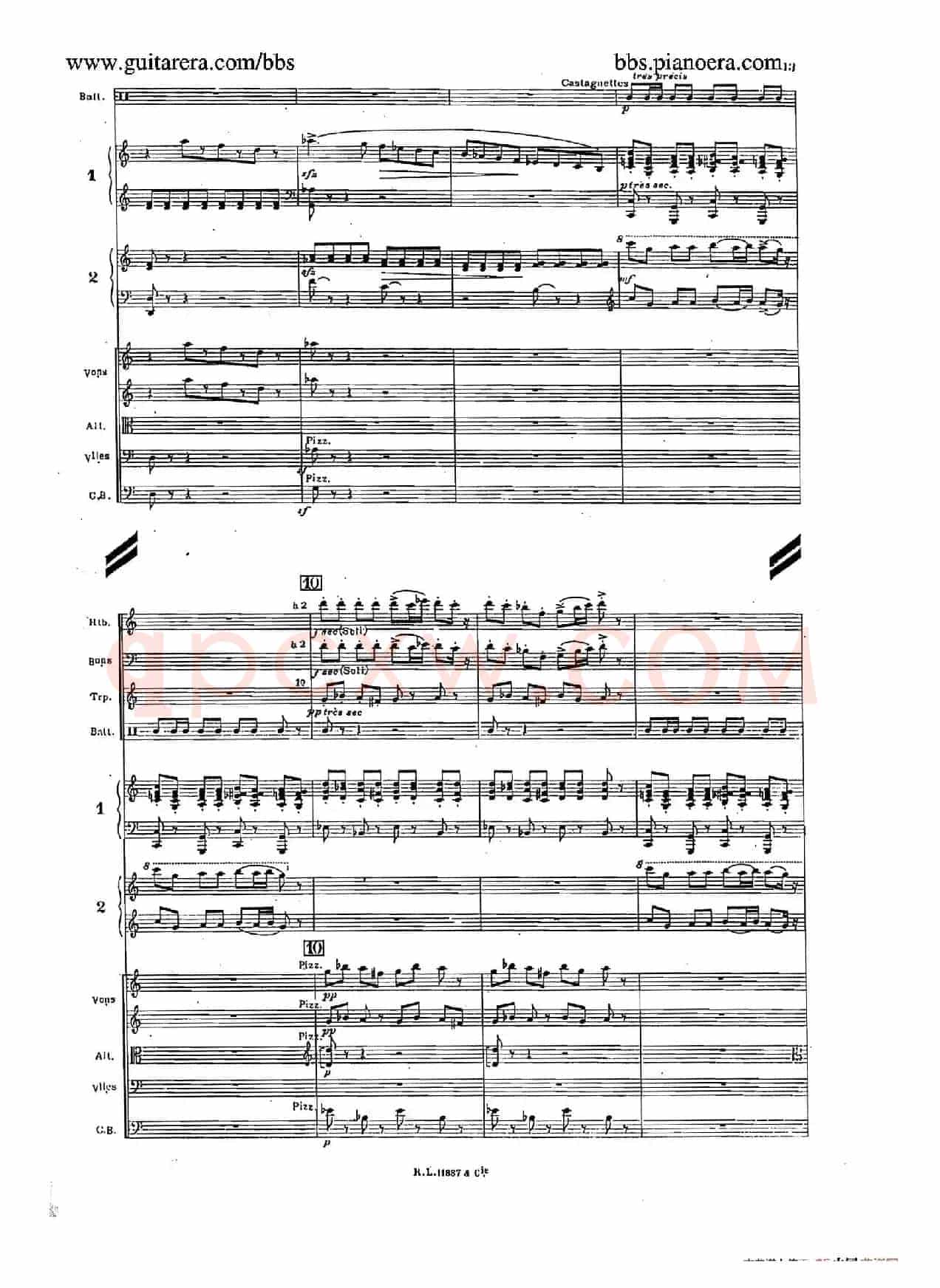 Concerto for 2 Pianos in d Minor(d小调双钢琴协奏曲·总谱)