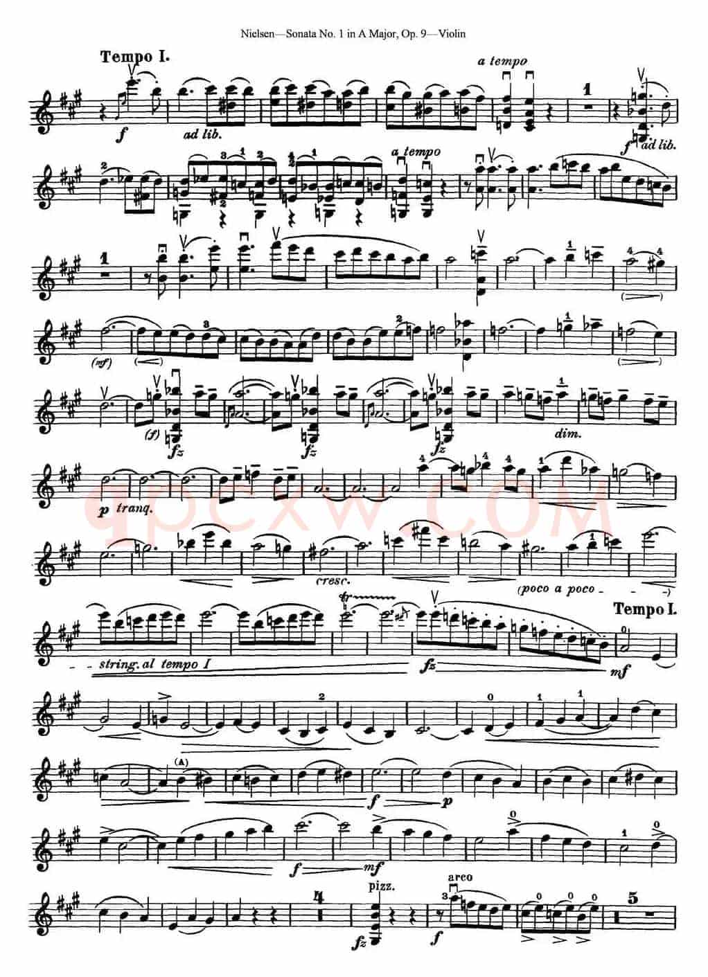 Violin Sonata No.1 in A Major Op.9