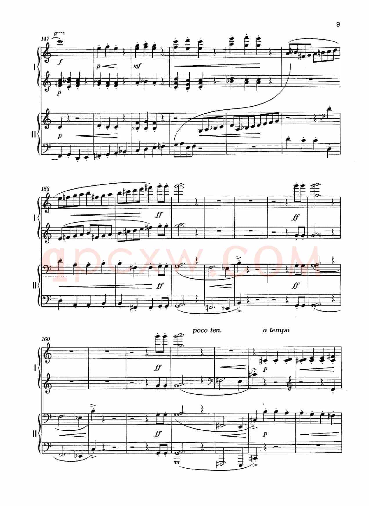 Vier Bagatellen Op.70(4首小品·Ⅰ·四手联弹)