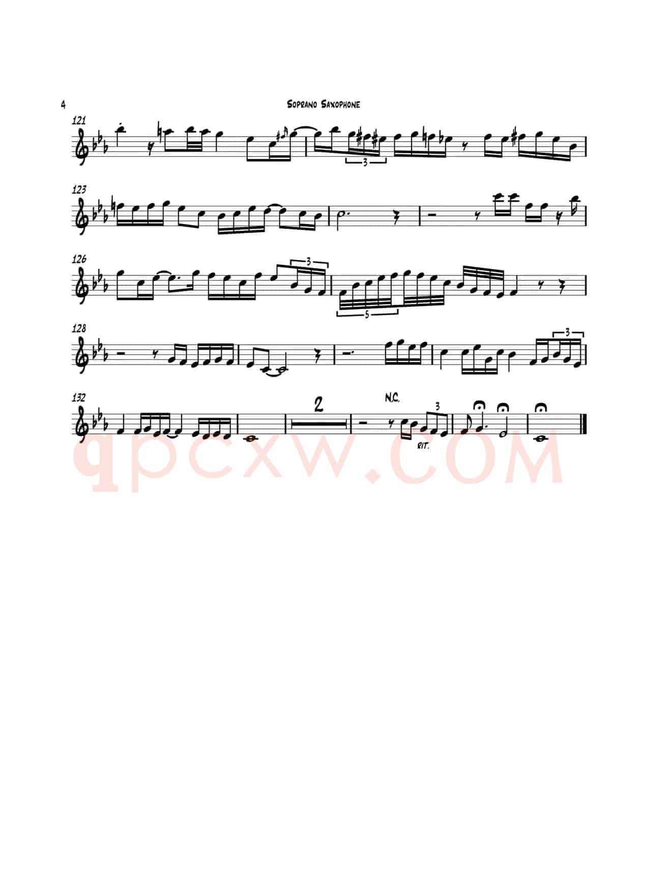 Tango（高音萨克斯）