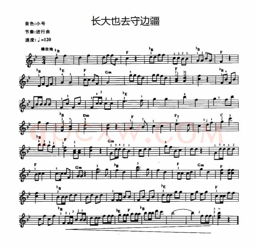 长大也去守边疆