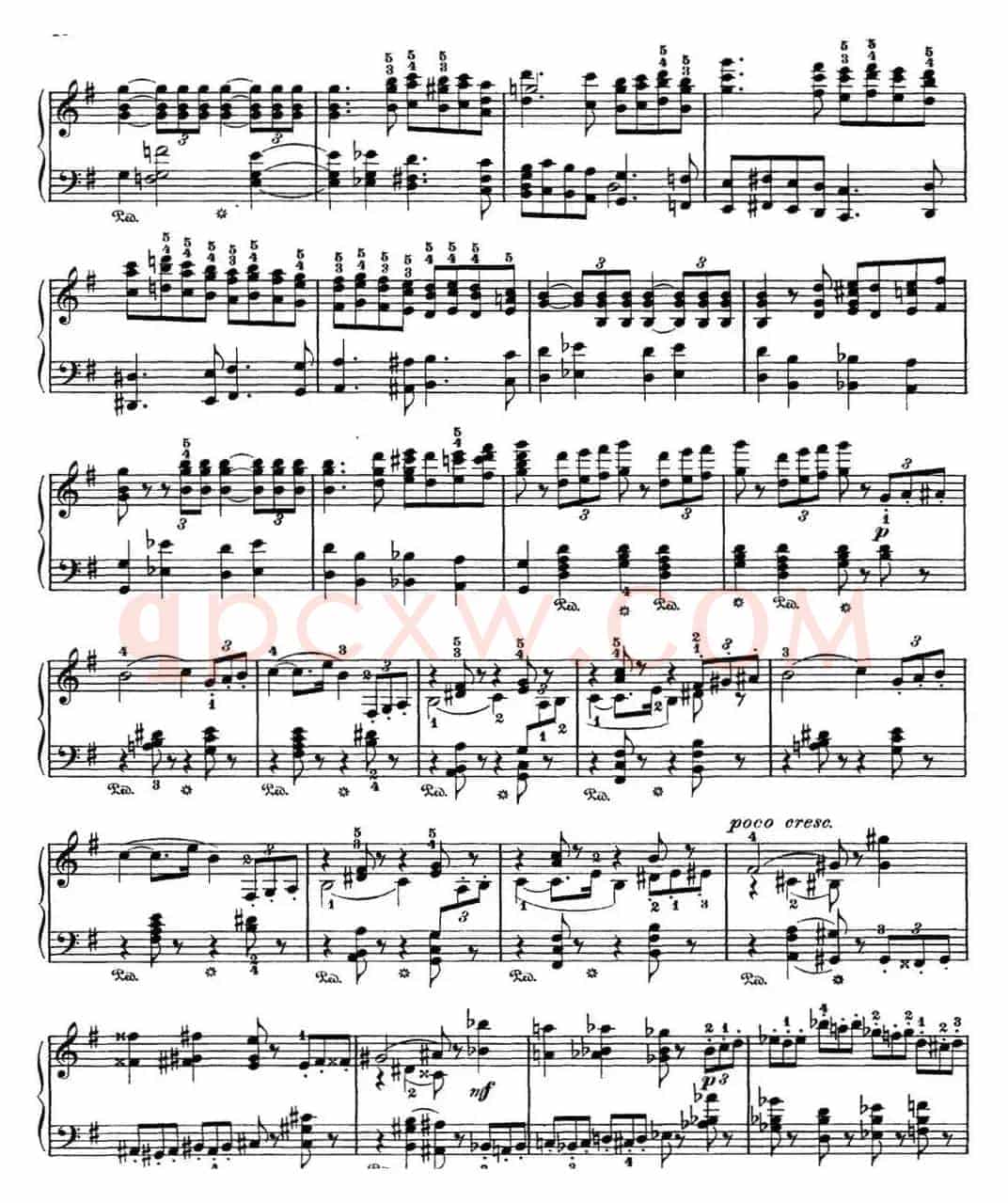 柴可夫斯基 四季 9月 狩猎之歌 G大调 The Hunt G major