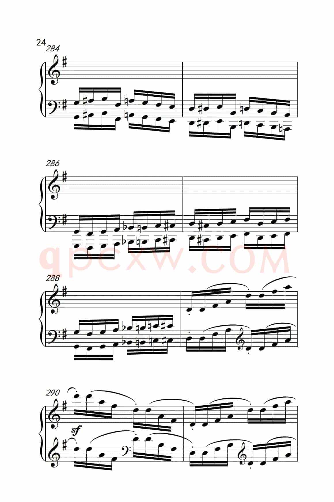 第九级2.G大调奏鸣曲 第一乐章 Op.31 No.1（中央音乐学院 钢琴（业余）考级教程 7-9级）