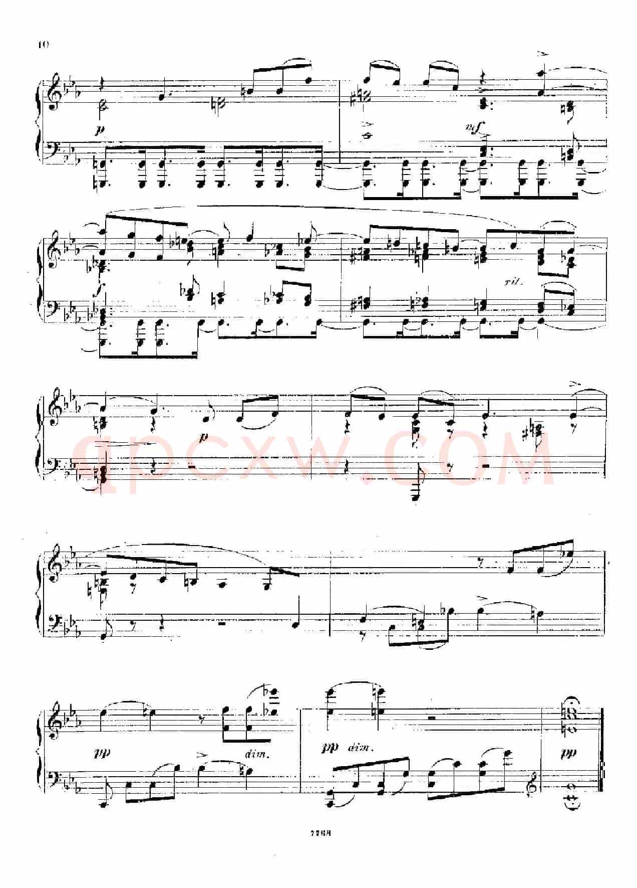 Phantasien Am Clavier Op.36（幻想曲集·第五首）