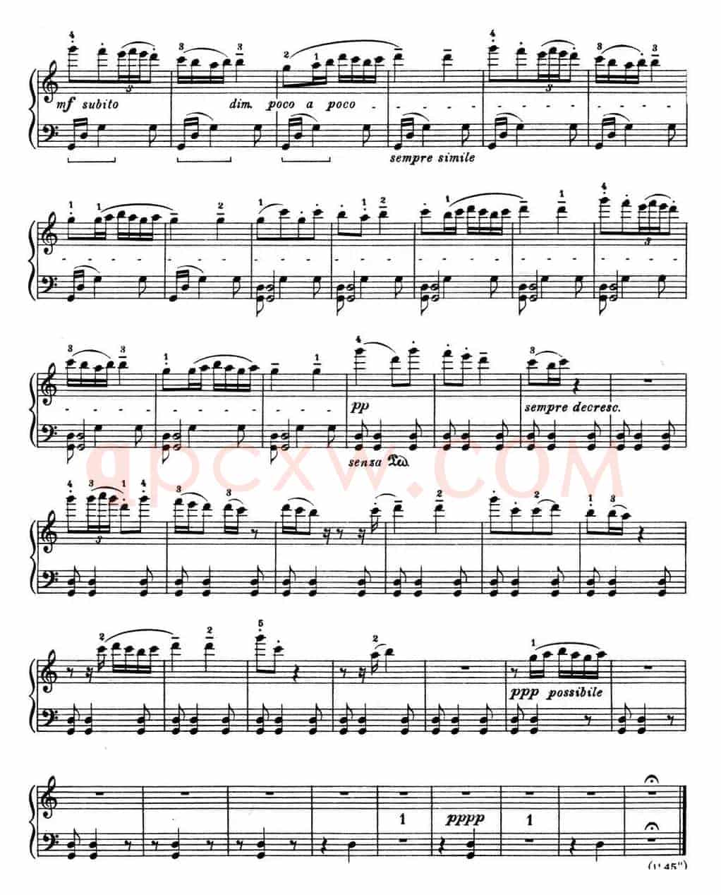 For Children Sz.42（献给孩子们·40）