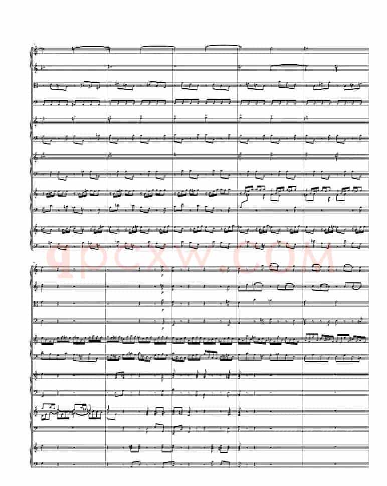 四羽管键琴协奏曲 BWV1065