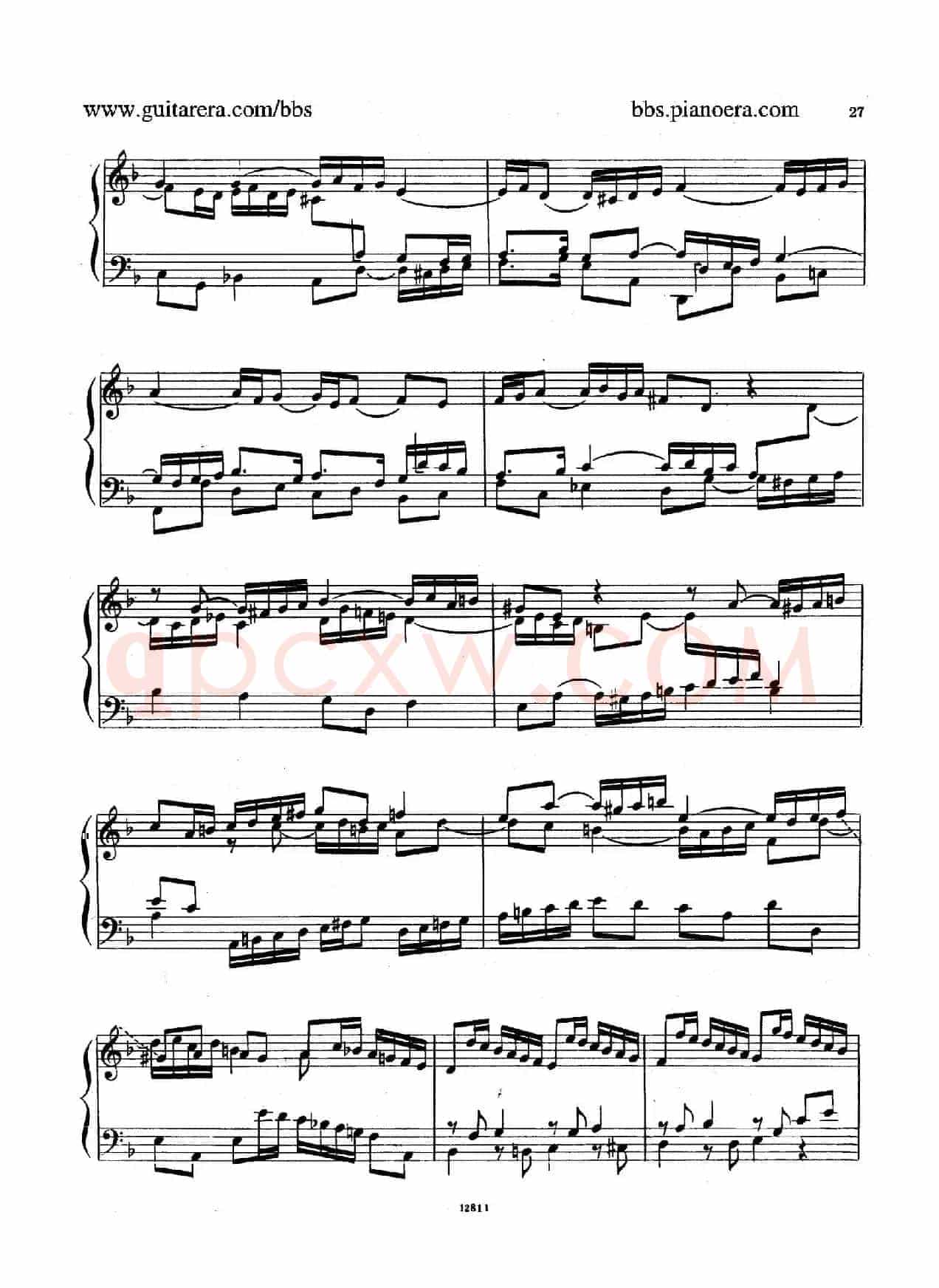Suite No.3 in d Minor HWV 428(d小调第三组曲)