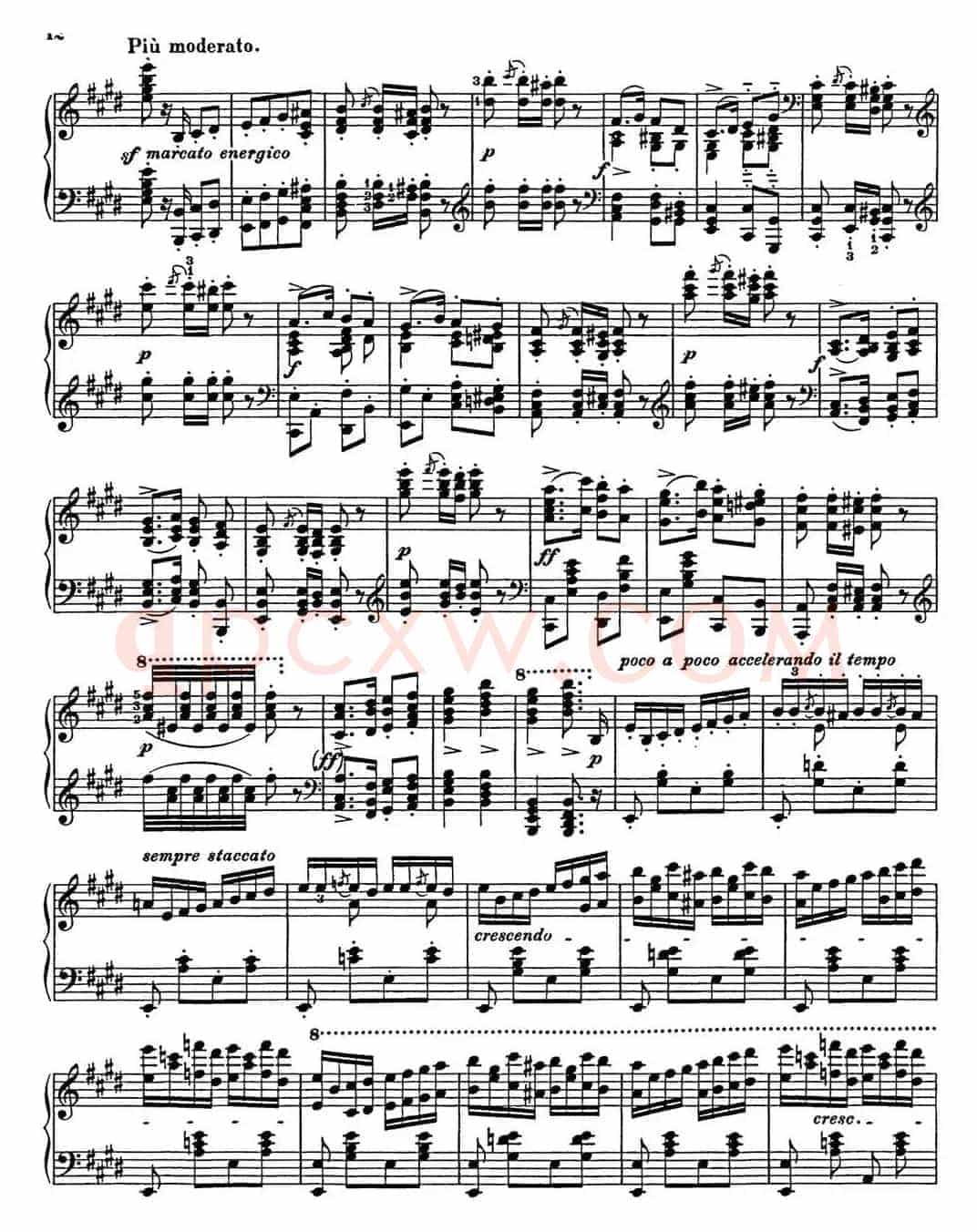 李斯特 匈牙利狂想曲 Hungarian Rhapsodies S.244 No.1