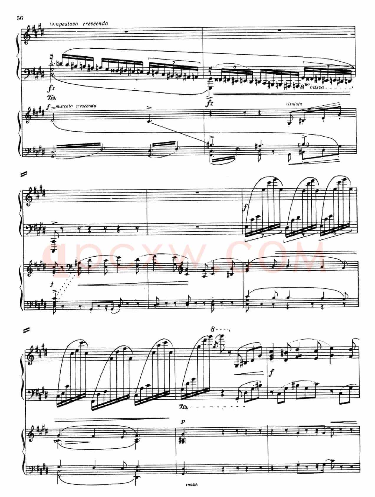 Piano Concerto No.2 in c Minor Op.50(c小调第二钢琴协奏曲·Ⅱ·双钢琴)
