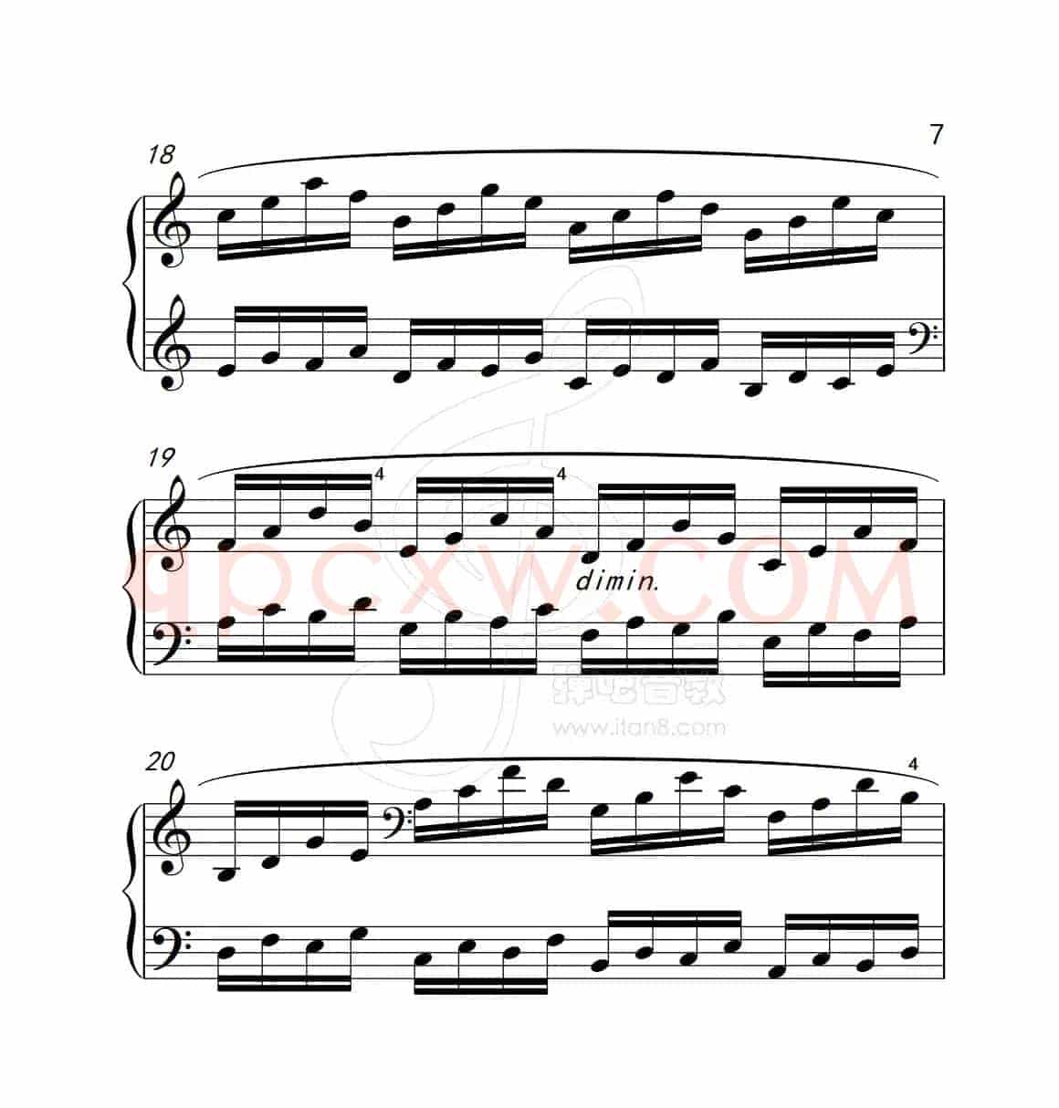 练习曲 10（克拉莫钢琴练习曲60首）