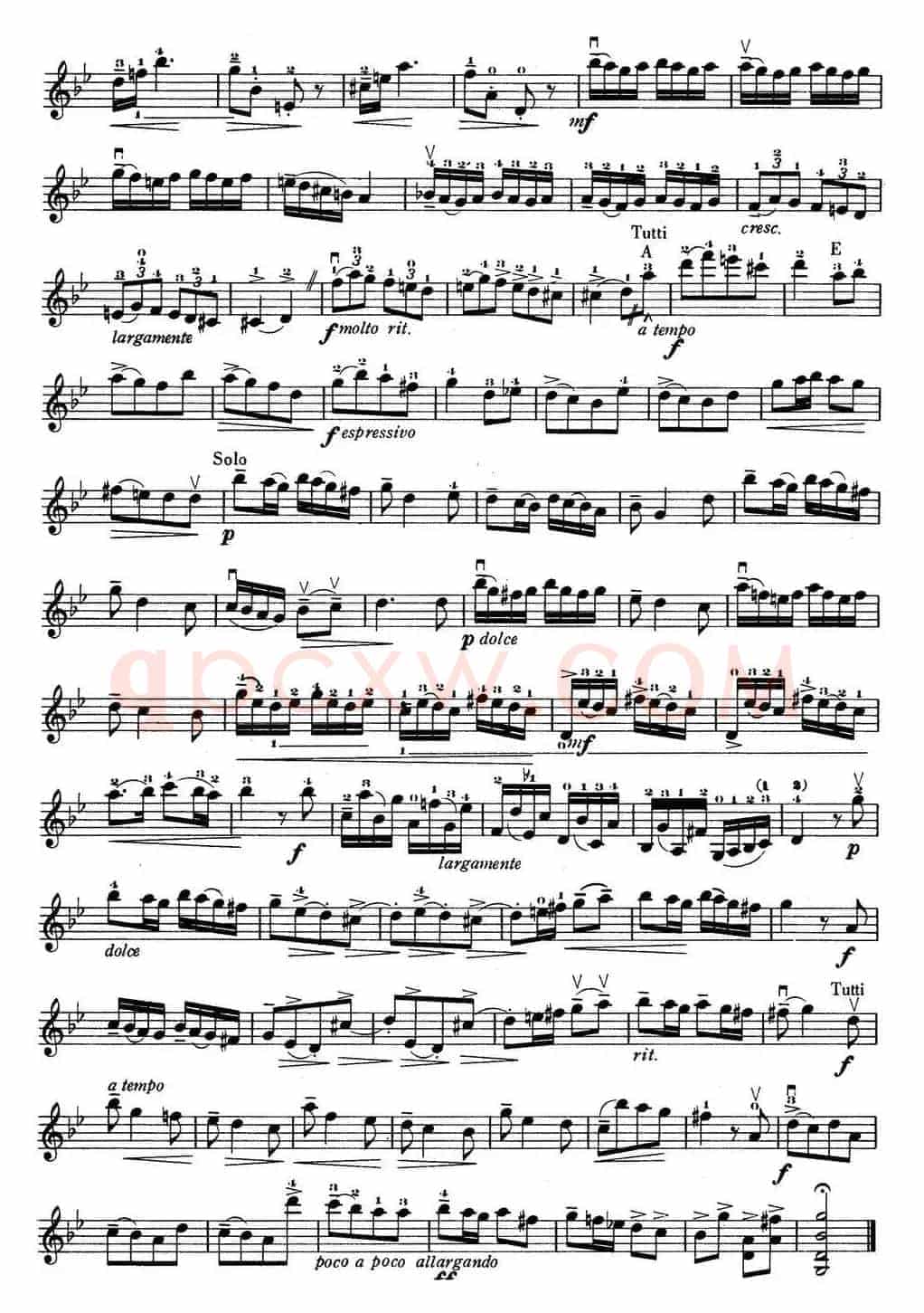 铃木小提琴教材第五册（Suzuki Violin School Violin Part VOLUME 5）