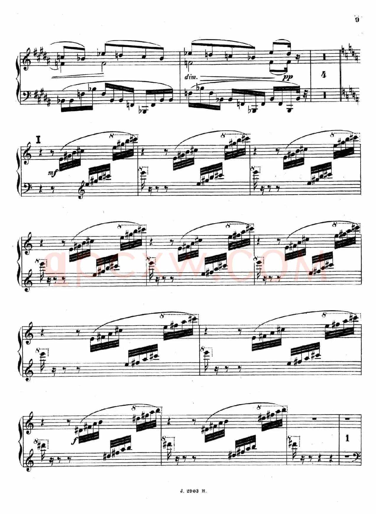 Symphony on a French Mountain Air Op.25(法国山歌交响曲·钢琴独奏·Ⅰ)