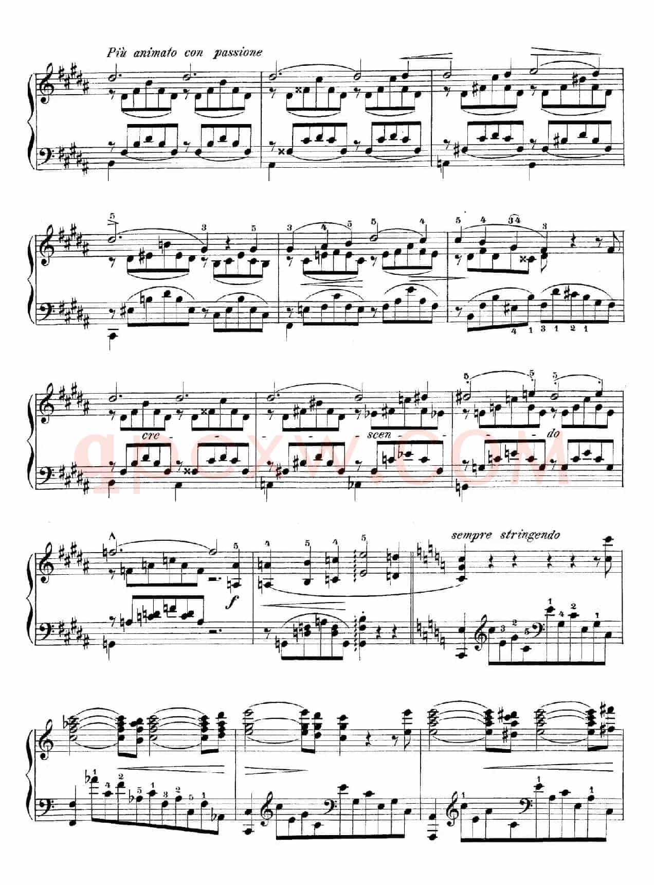 Notturnos S.541(3首夜曲“爱之梦”·3)