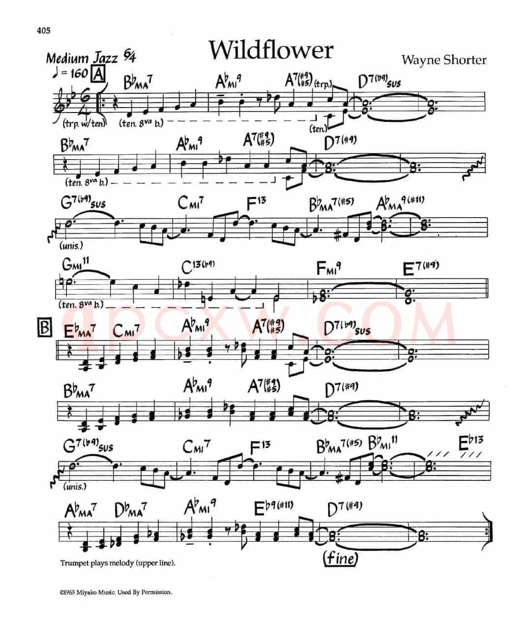 Wildflower（爵士钢琴曲）