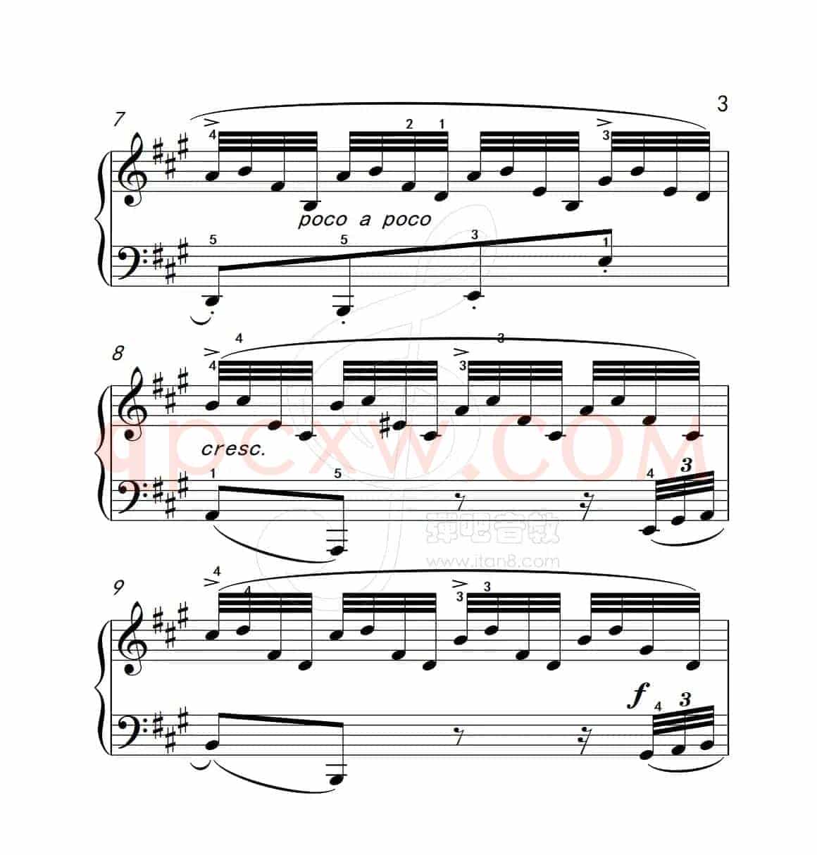 练习曲 38（克拉莫钢琴练习曲60首）