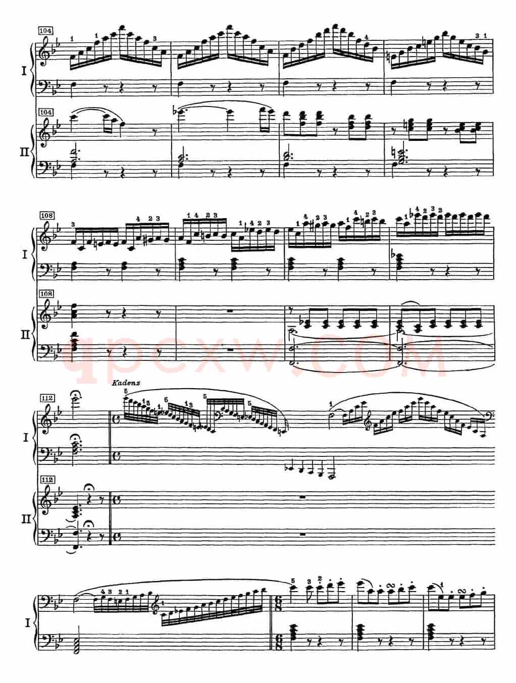 二十八部钢琴协奏曲 No.15（P31-46）