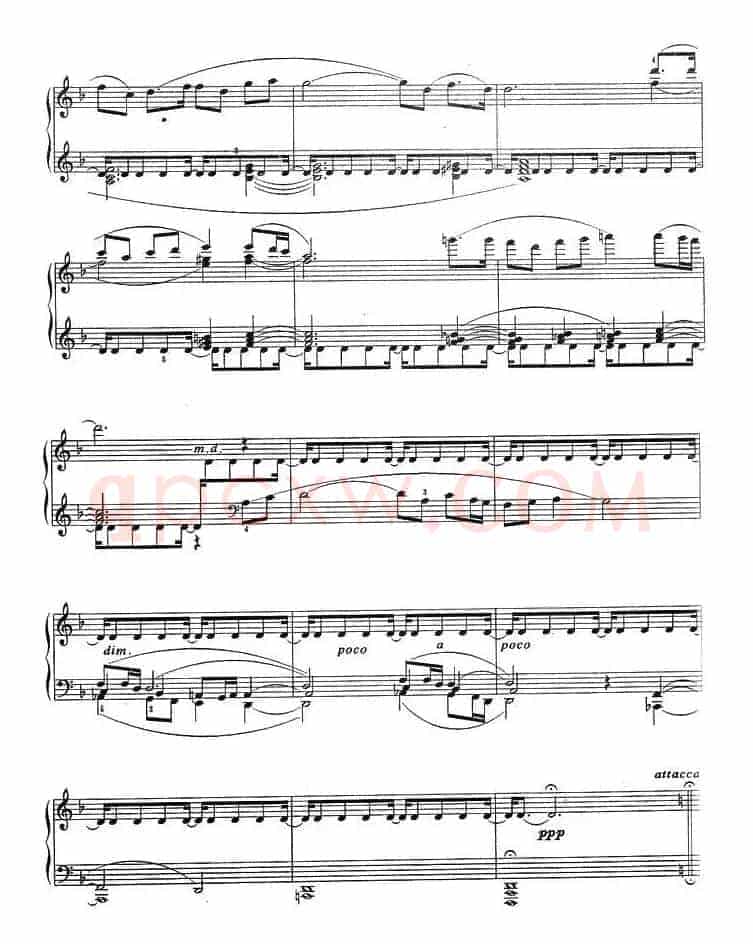 序曲与舞曲（第一部分）