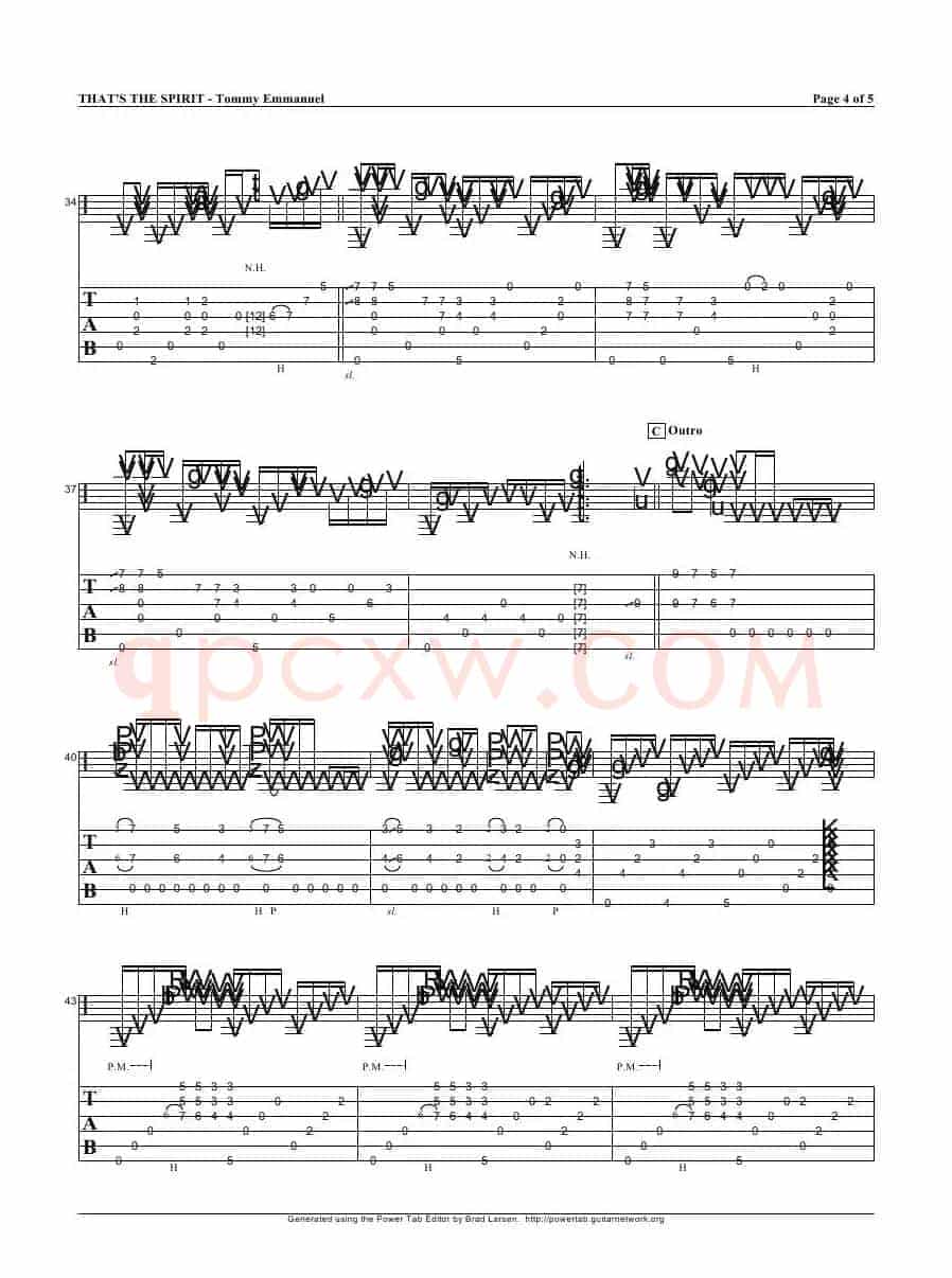 tommy emmanuel：thats the spirit（指弹吉它）