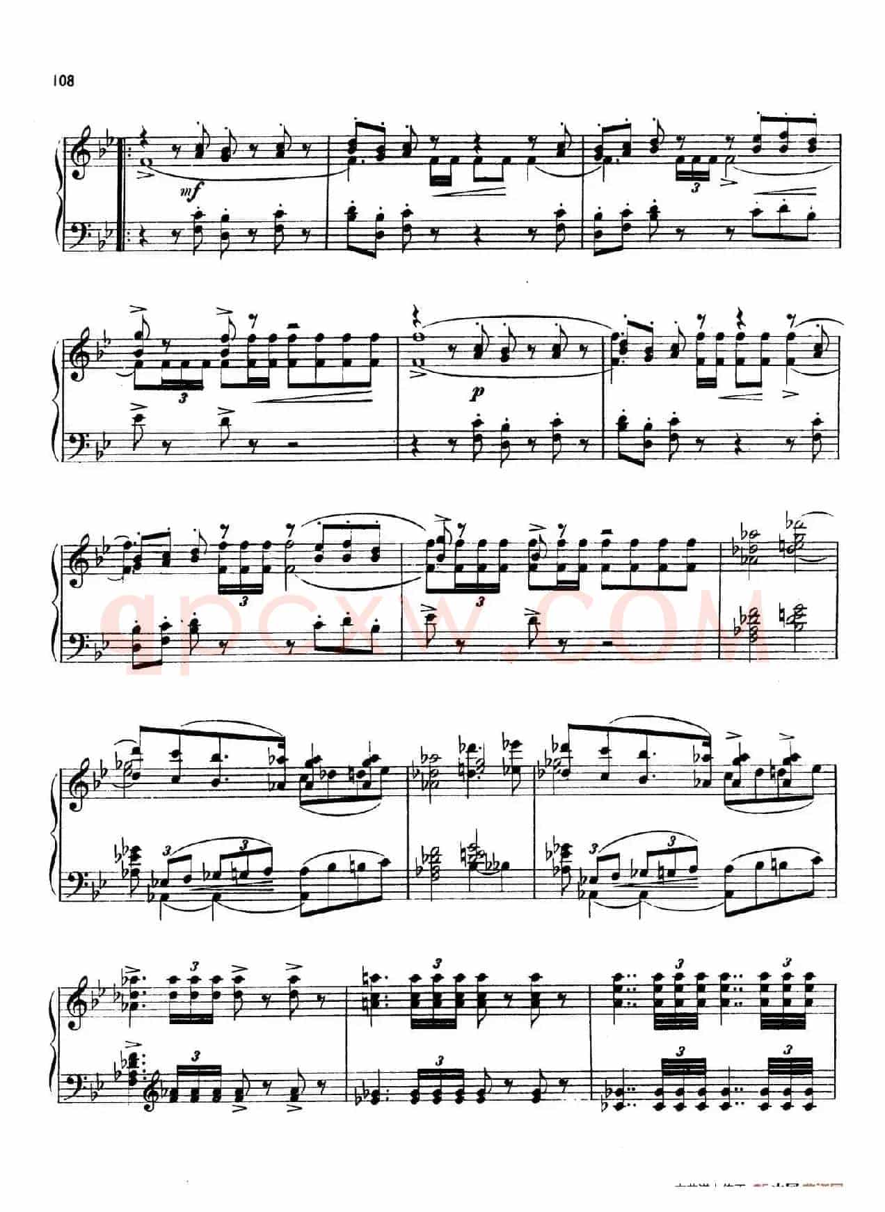 24 Characteristic Pieces Op.36(24首性格小品·21)