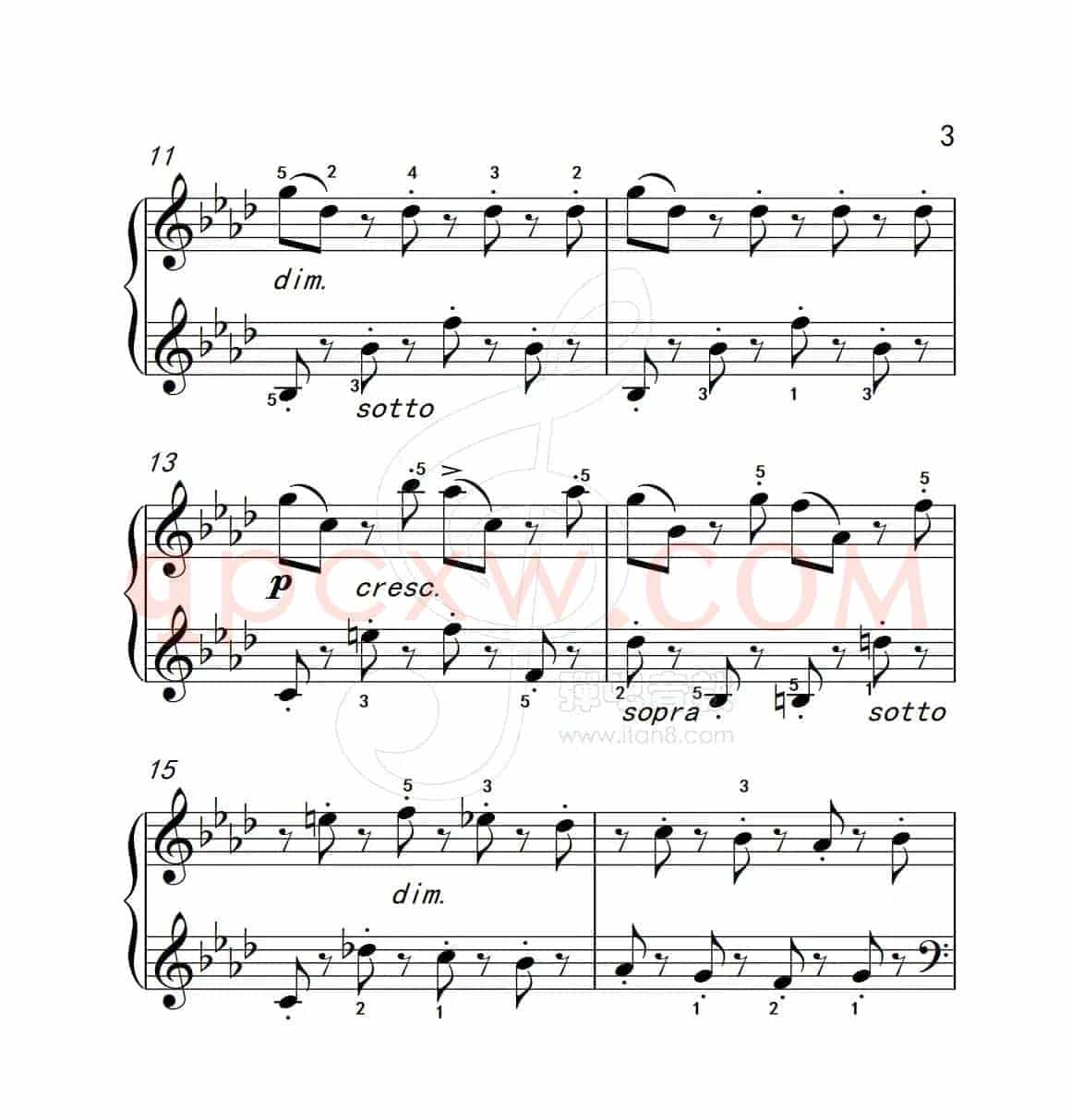 练习曲 43（克拉莫钢琴练习曲60首）