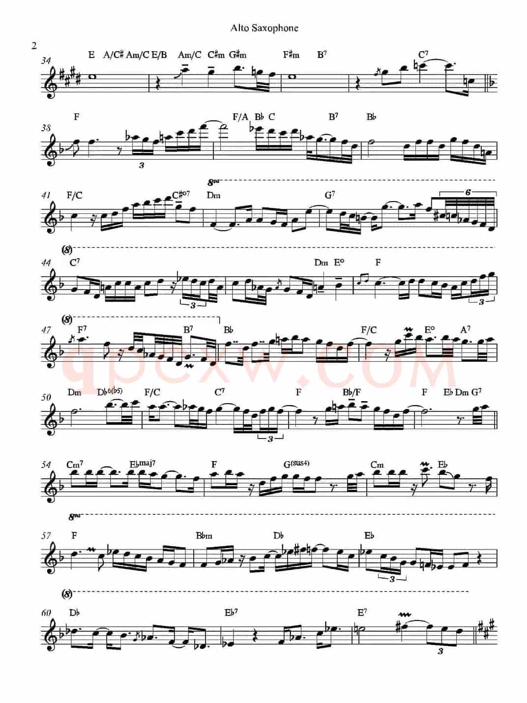 Amazing Grace （中音萨克斯）