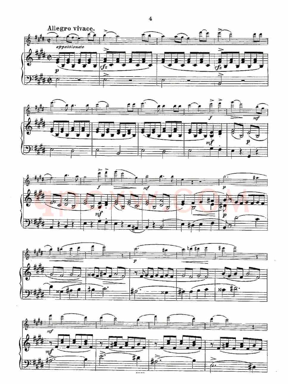 Opern-Transcriptionen.Op.45-1（长笛+钢琴伴奏）