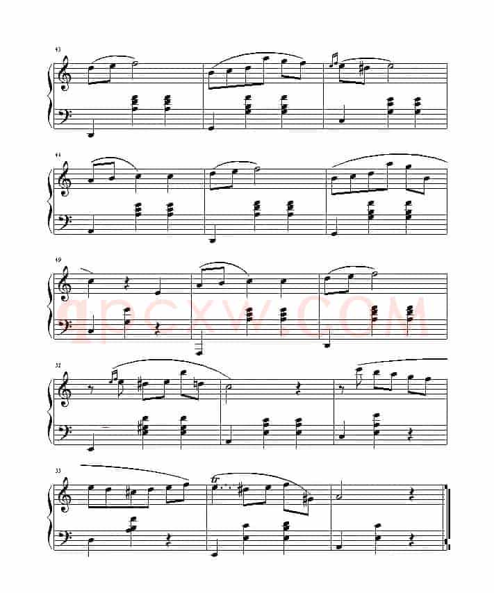 a小调圆舞曲(旷野3164制谱版)